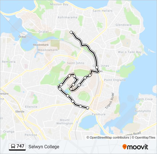 747-route-schedules-stops-maps-selwyn-college-updated