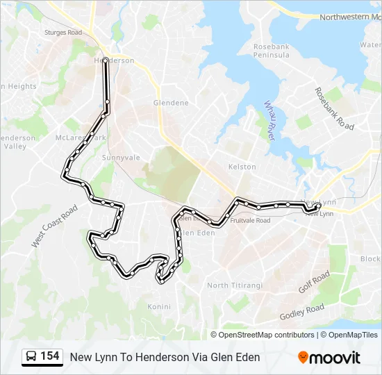 154  Line Map
