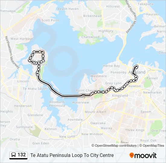 132  Line Map