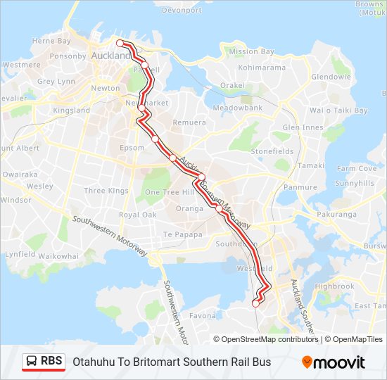 RBS bus Line Map