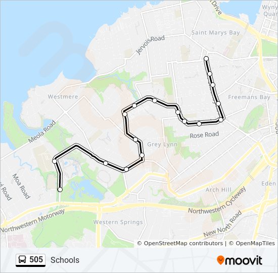 505 Route Schedules Stops Maps Schools Updated 
