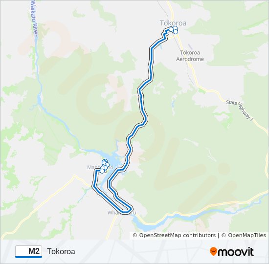 m2-route-schedules-stops-maps-tokoroa-updated