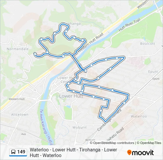 149 Route: Schedules, Stops & Maps - Waterloo Road at St Bernard's ...