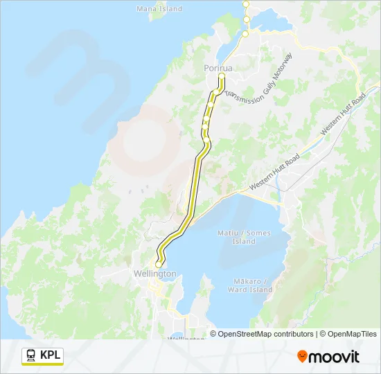 KPL Train Line Map