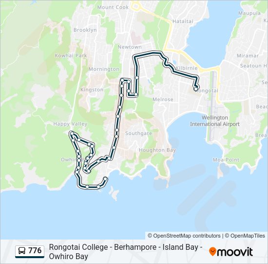 776 Bus Line Map