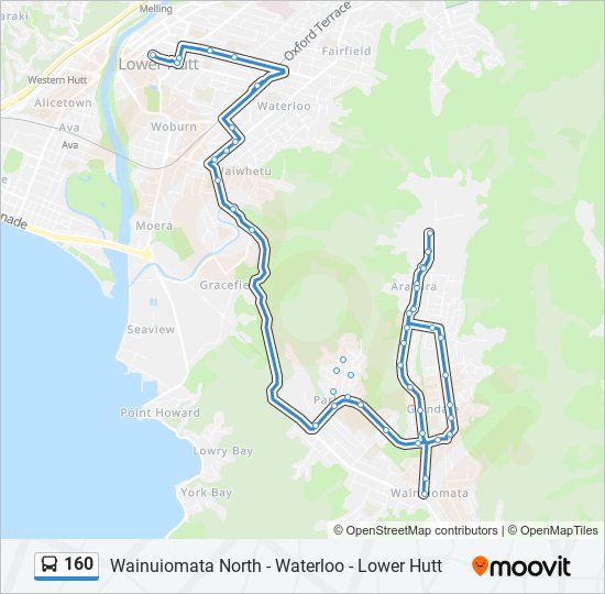 160 Route Schedules Stops Maps Lower Hutt Queensgate Stop C 160-route-schedules-stops-maps-lower-hutt-queensgate-stop-c