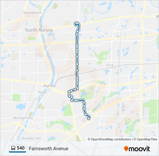 540 Route: & Maps - North (Updated)
