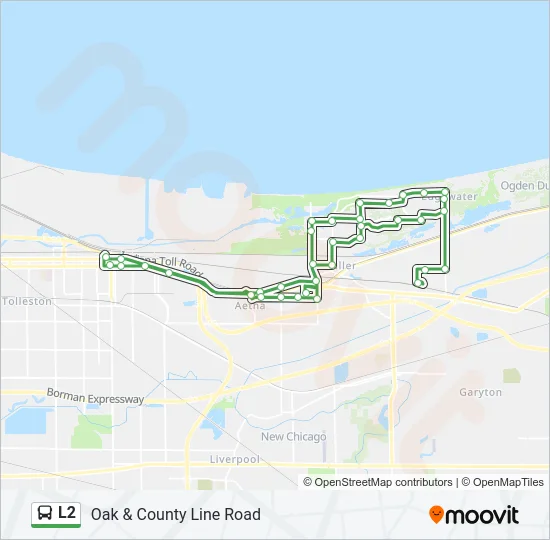 L2 Bus Line Map