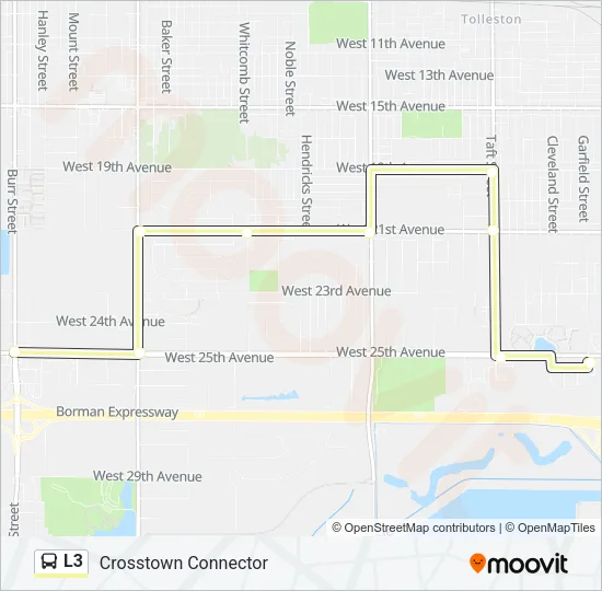 L3 Bus Line Map
