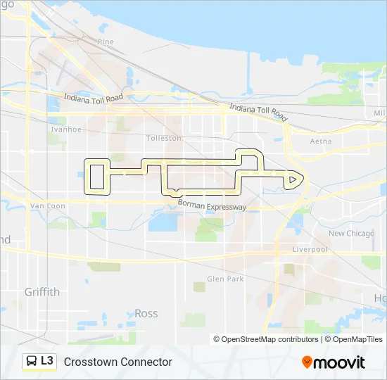 L3 Bus Line Map