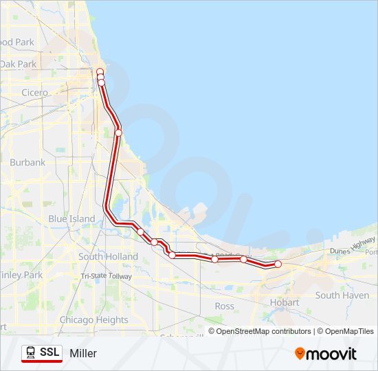 SSL Train Line Map
