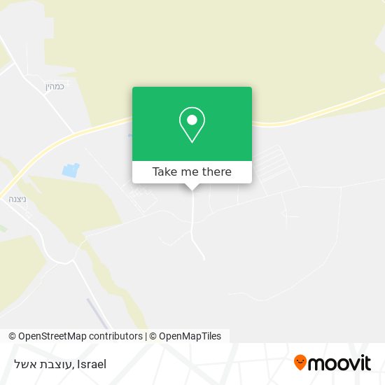 עוצבת אשל map