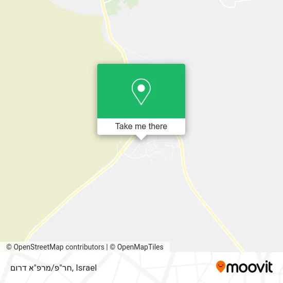 Карта חר"פ/מרפ"א דרום