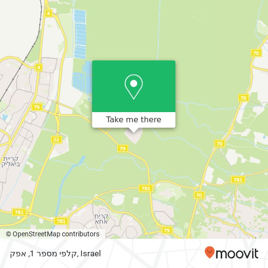 קלפי מספר 1, אפק map