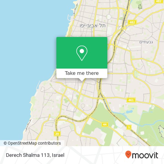 Derech Shalma 113 map