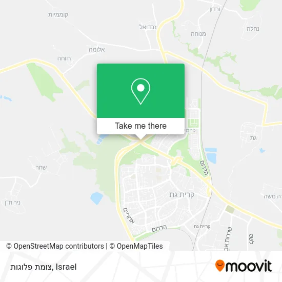 Карта צומת פלוגות