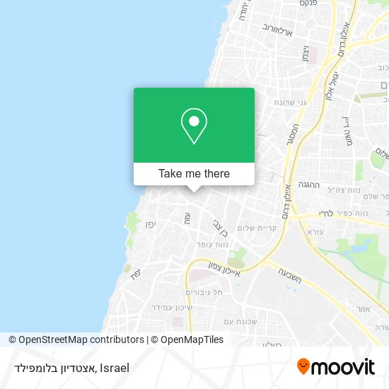 Карта אצטדיון בלומפילד