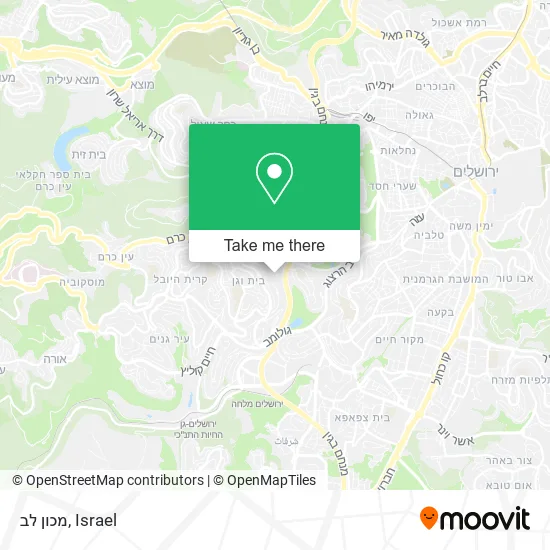 Карта מכון לב