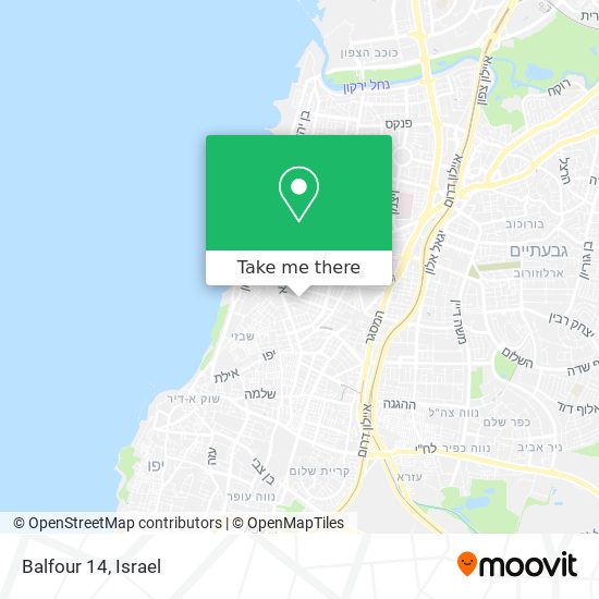 Balfour 14 map