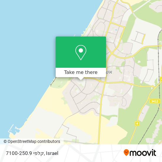 קלפי 7100-250.9 map