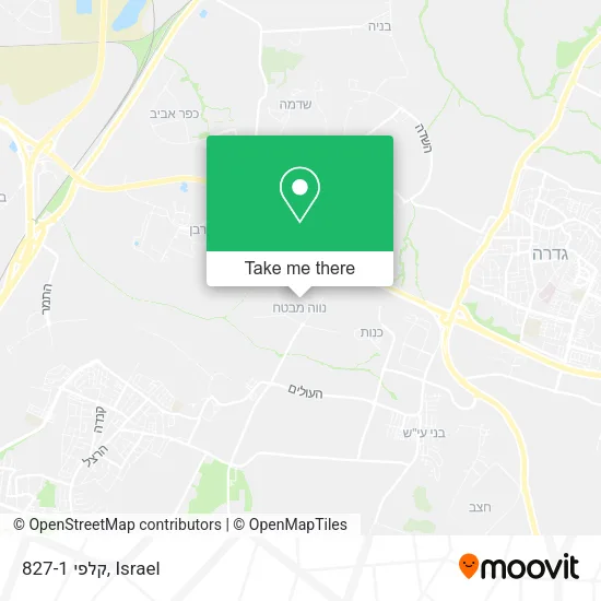Карта קלפי 827-1