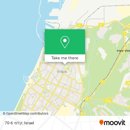 קלפי 70-6 map