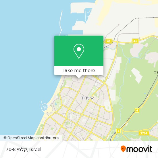 קלפי 70-8 map