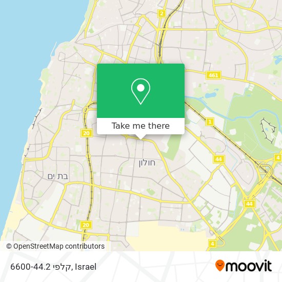 קלפי 6600-44.2 map