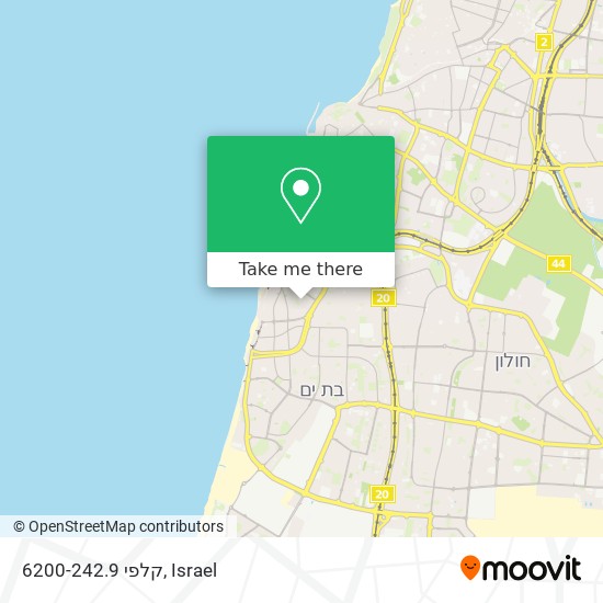 קלפי 6200-242.9 map