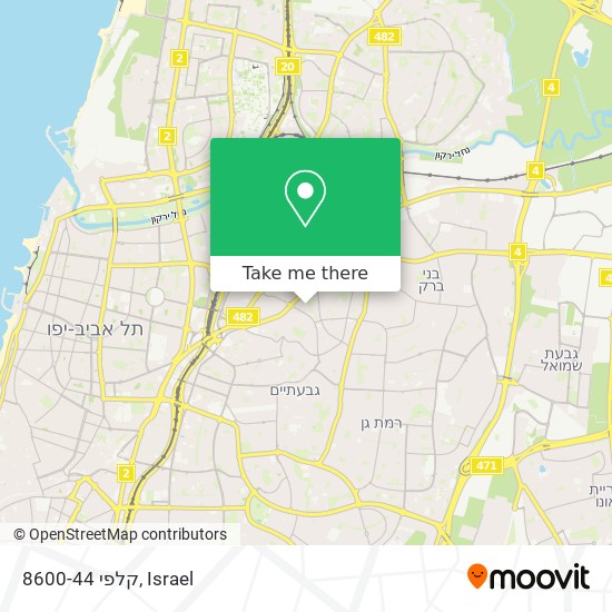 קלפי 8600-44 map