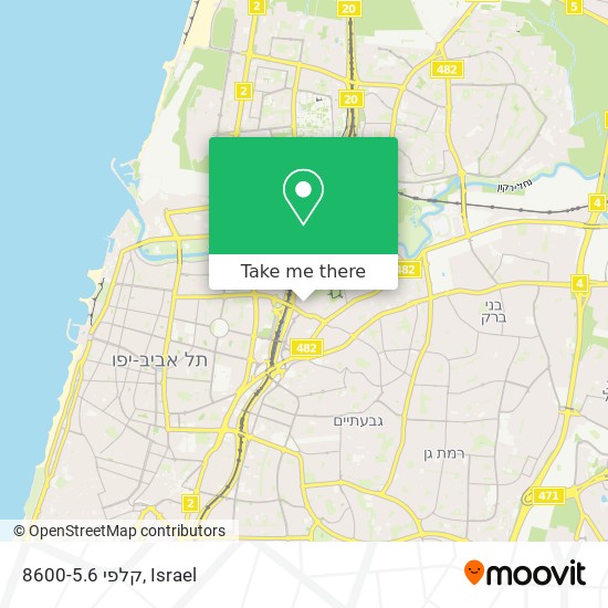 קלפי 8600-5.6 map