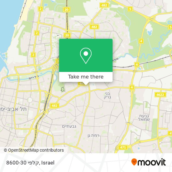 קלפי 8600-30 map