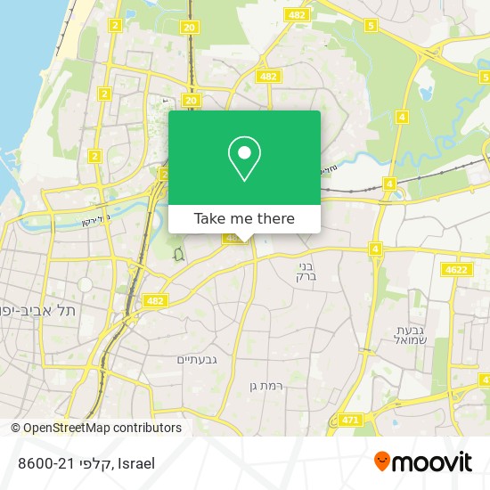 קלפי 8600-21 map