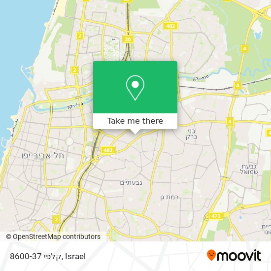 קלפי 8600-37 map