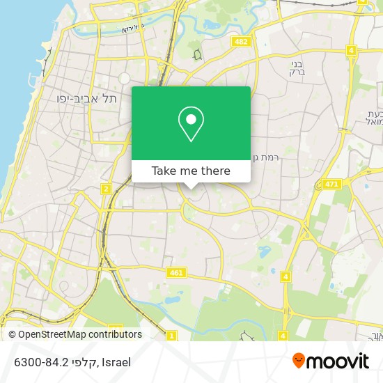 קלפי 6300-84.2 map