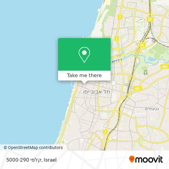 קלפי 5000-290 map