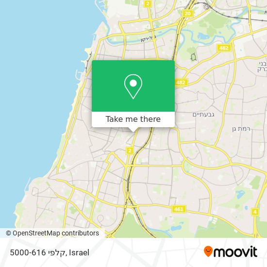 קלפי 5000-616 map