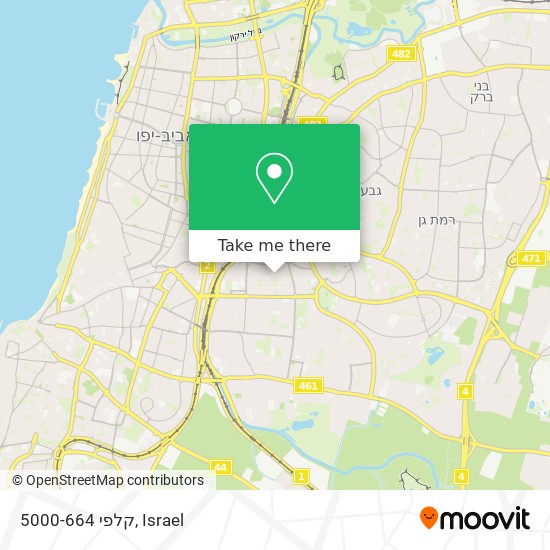 קלפי 5000-664 map