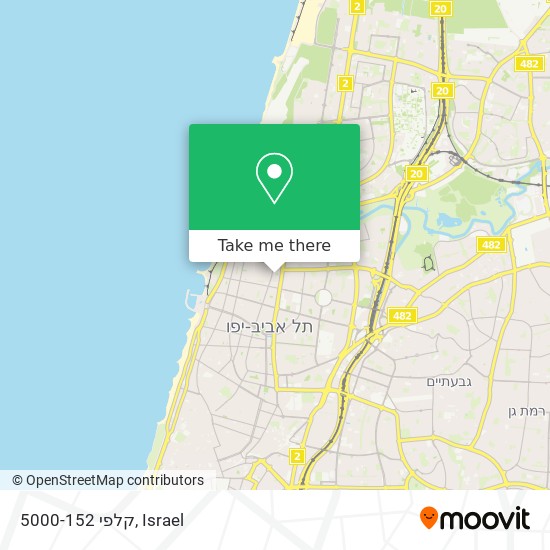 קלפי 5000-152 map