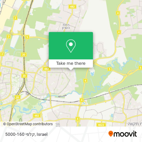 קלפי 5000-160 map