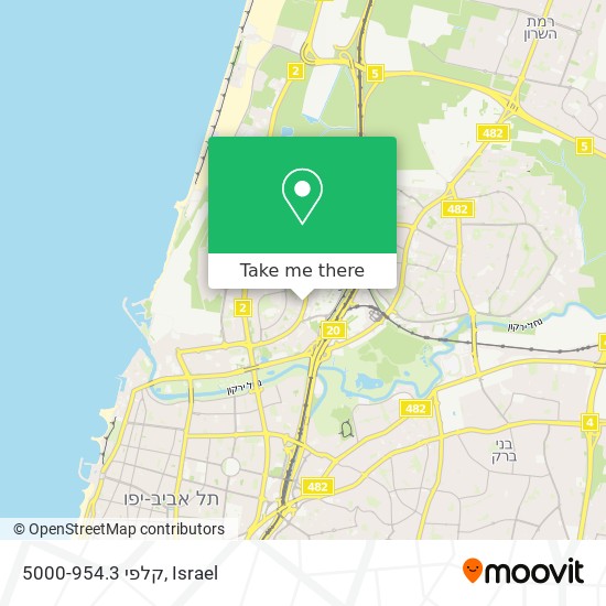 קלפי 5000-954.3 map