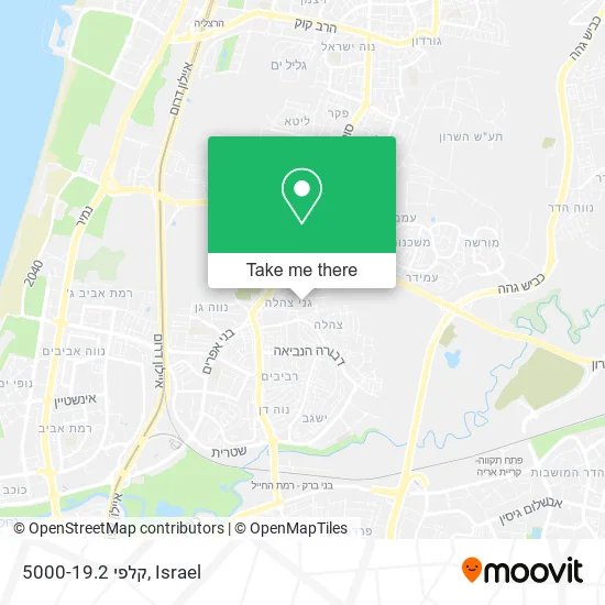 Карта קלפי 5000-19.2