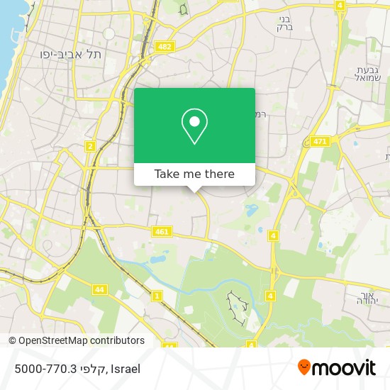 קלפי 5000-770.3 map