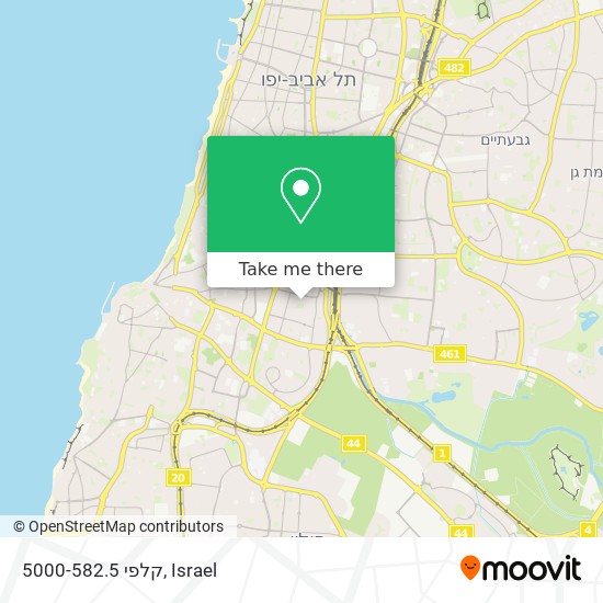 קלפי 5000-582.5 map