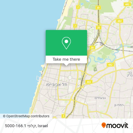 קלפי 5000-166.1 map