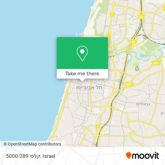 קלפי 5000-289 map