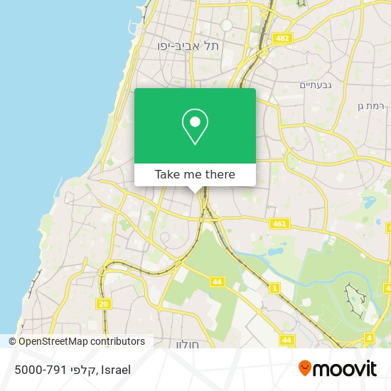 קלפי 5000-791 map