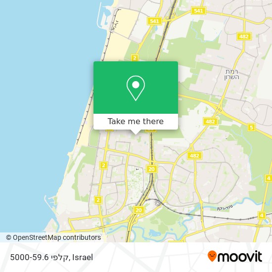 קלפי 5000-59.6 map