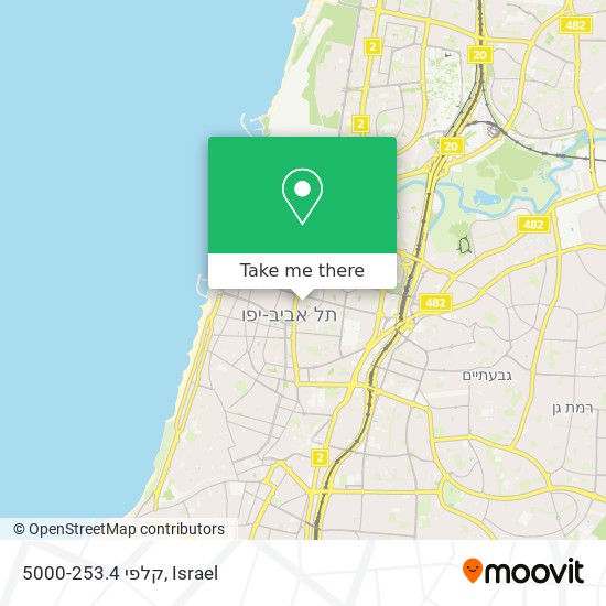 קלפי 5000-253.4 map