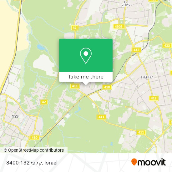 קלפי 8400-132 map